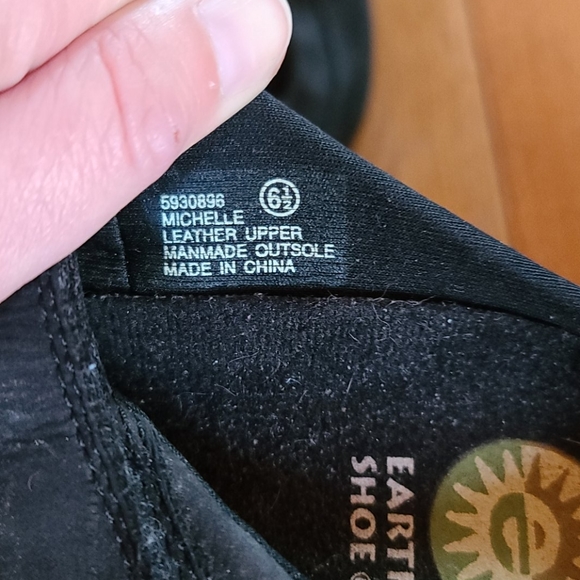 Earth Shoes Earth Shoe Michelle Size 65 Black Leather Poshmark